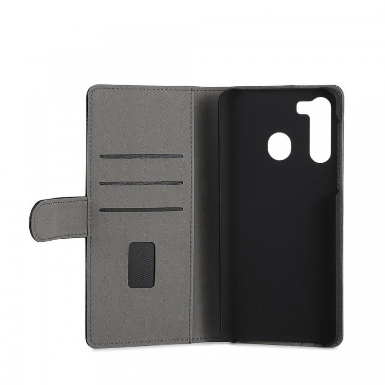 Gear Wallet Case Black - Samsung A21