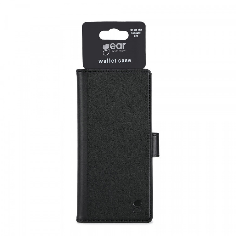 Gear Wallet Case Black - Samsung A21
