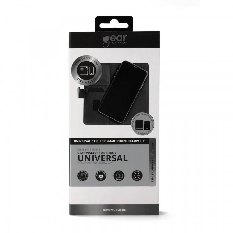 Gear Wallet Case Black - Universal