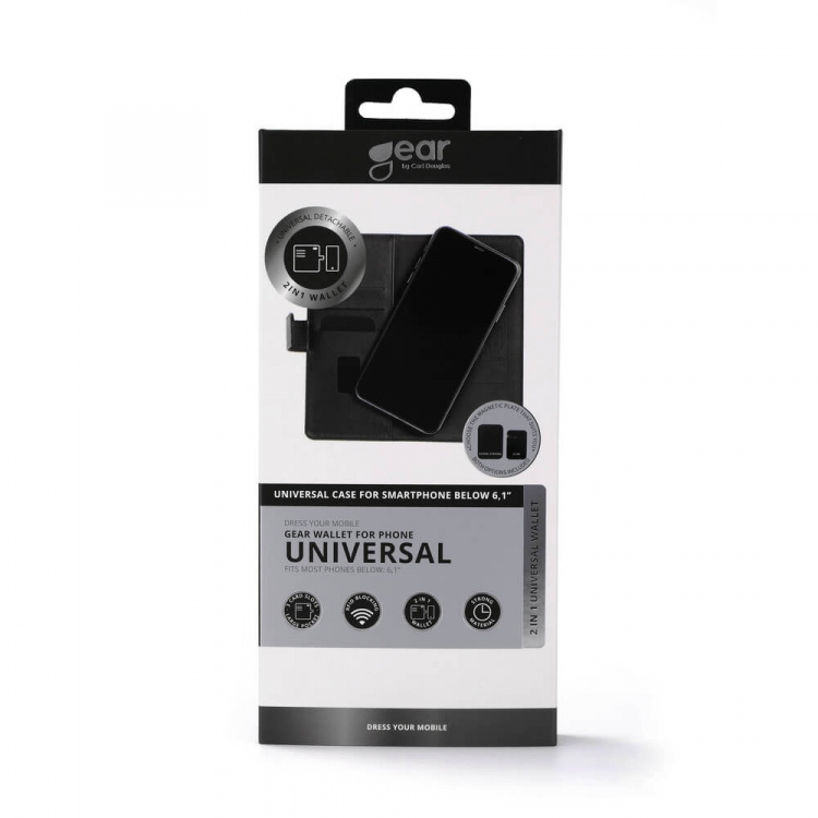 Gear Wallet Case Black - Universal