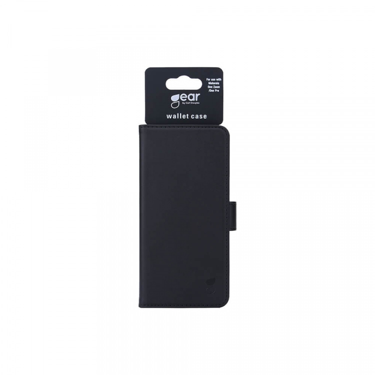 Gear Wallet Case Black - Motorola One Zoom / One Pro Gear Wallet Case Black - Motorola One Zoom / One Pro