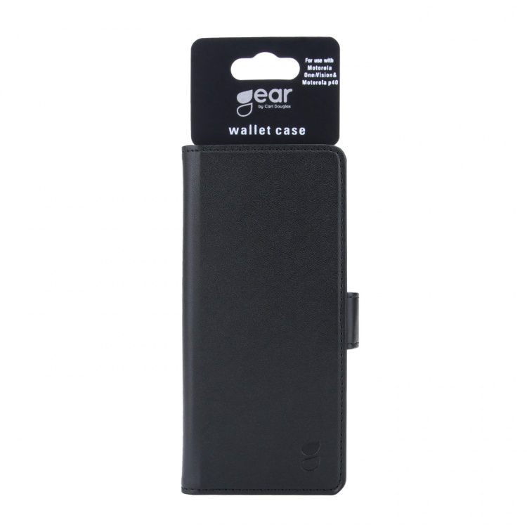 GEAR Wallet Case Black - Motorola One Vision GEAR Wallet Case Black - Motorola One Vision