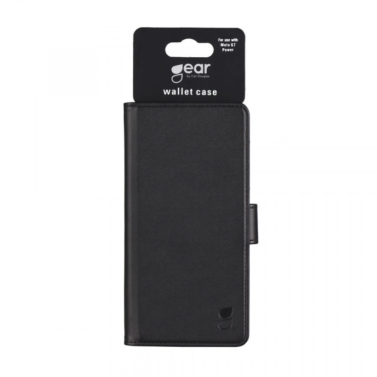 Gear Wallet Case Black - Motorola Moto G7 Power