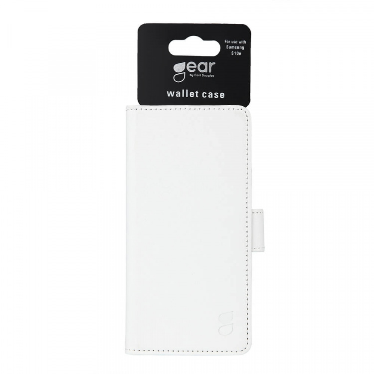 Gear Wallet Case White - Samsung S10e Gear Wallet Case White - Samsung S10e