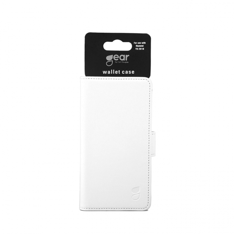 Gear Wallet Case White - Huawei Y5 2018