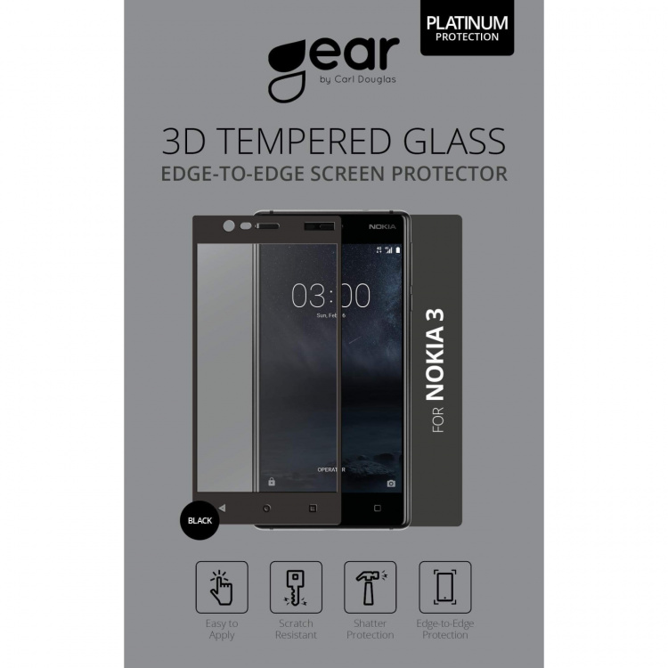 Gear Glass Prot. Asahi Nokia3 5