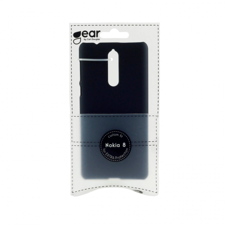 Gear Phone Case Black - Nokia 8