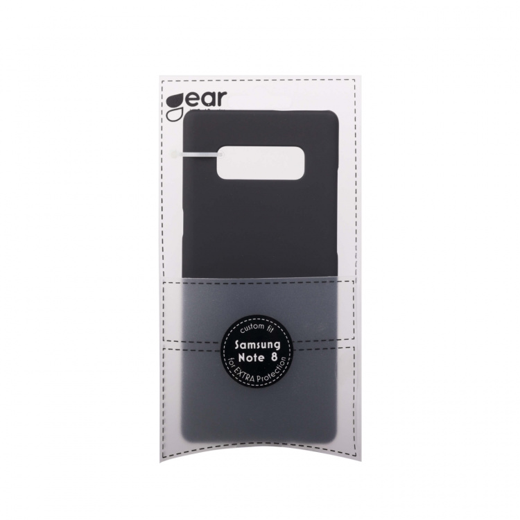 Gear Phone Case Black - Samsung Note 8
