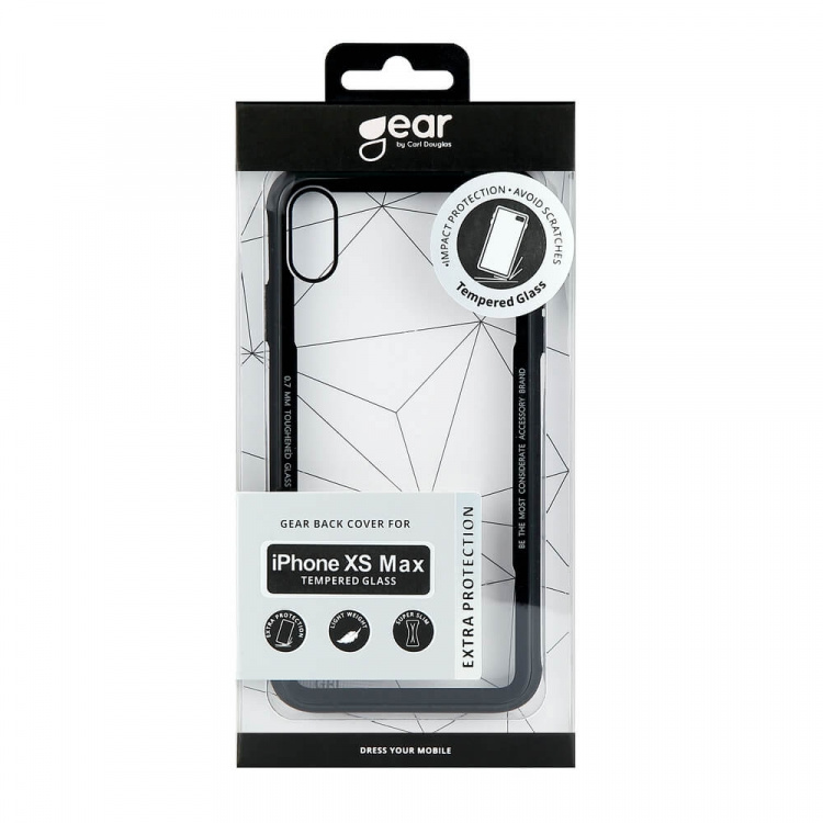 Gear Phone Case Tempered Glass - iPhone XS Max Gear Phone Case Tempered Glass - iPhone XS Max