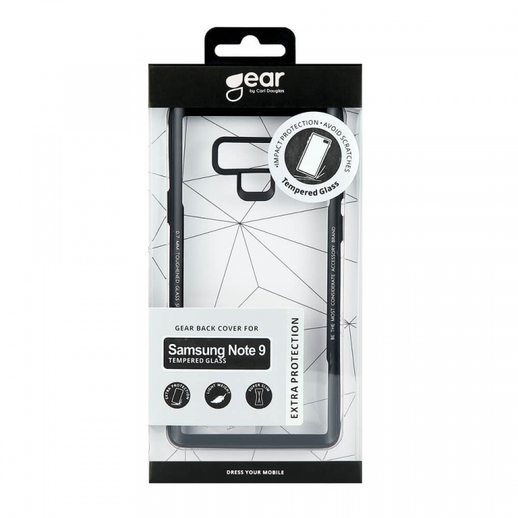 Gear Phone Case Tempered Glass - Samsung Note 9