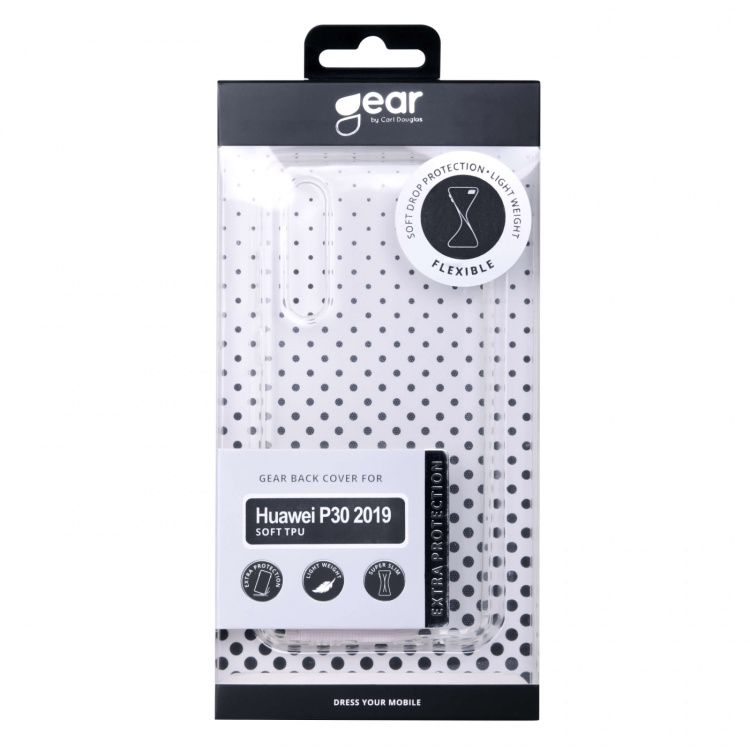 Gear Phone Case TPU Transparent - Huawei P 30 2019 Gear Phone Case TPU Transparent - Huawei P 30 2019