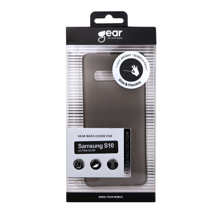 Gear Phone Case Ultra Slim Black - Samsung S10