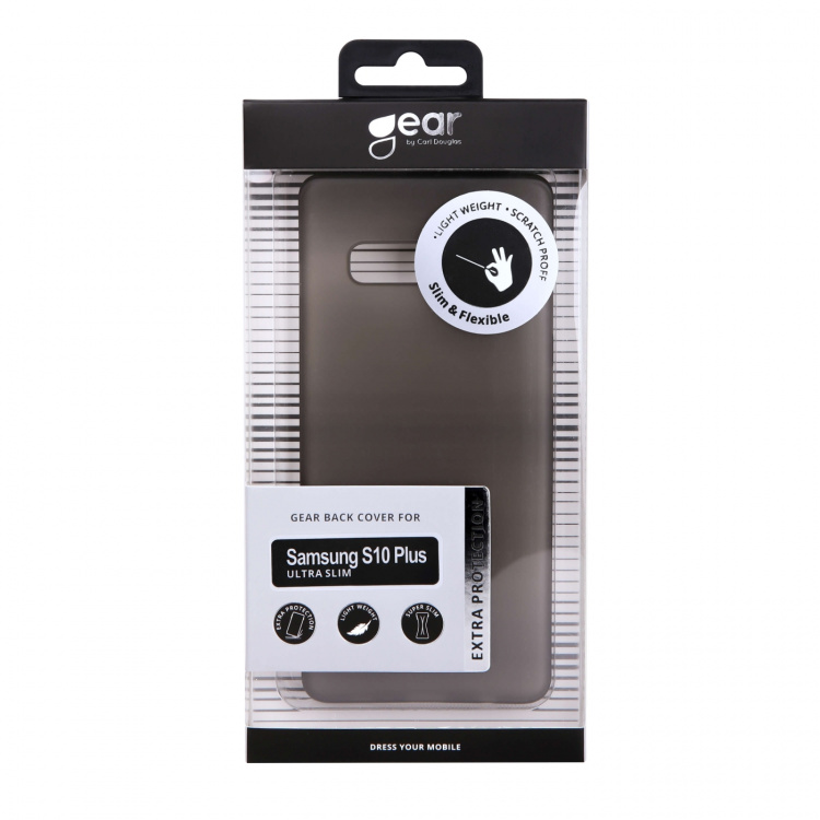 Gear Phone Case Ultra Slim Black - Samsung S10+ Gear Phone Case Ultra Slim Black - Samsung S10+