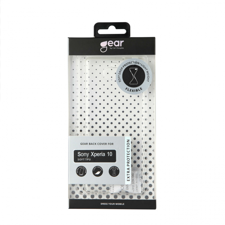 Gear Phone Case TPU Transparent - Sony Xperia 10