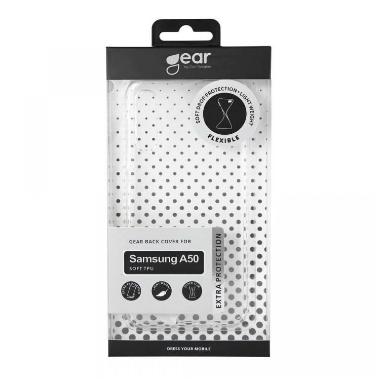 Gear Phone Case TPU Transparent - Samsung A50
