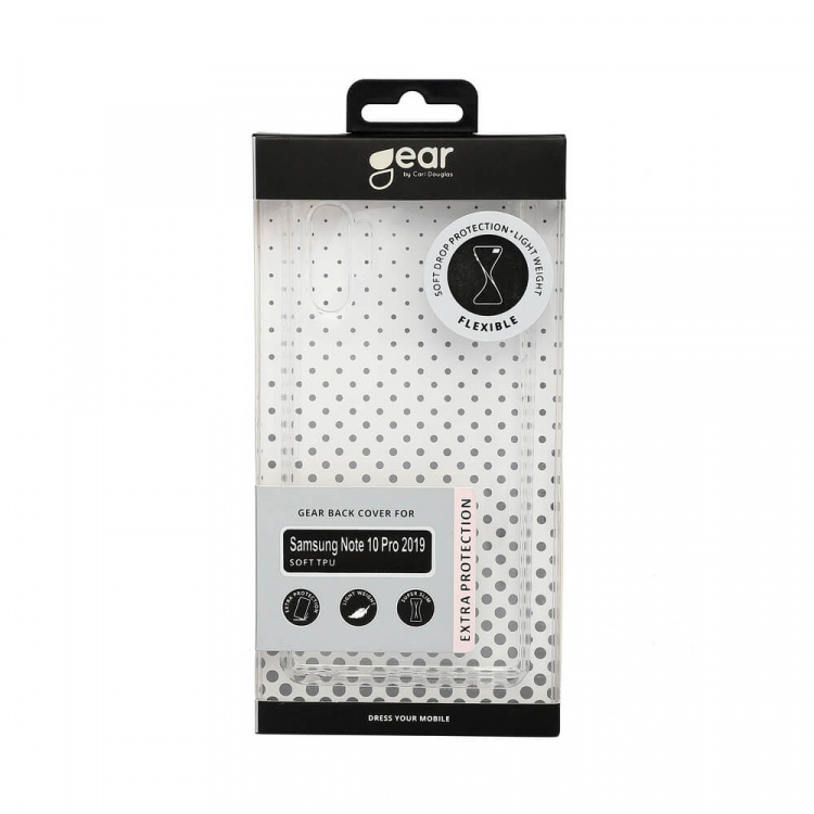 Gear Phone Case TPU Transparent - Samsung Note 10 Pro 2019