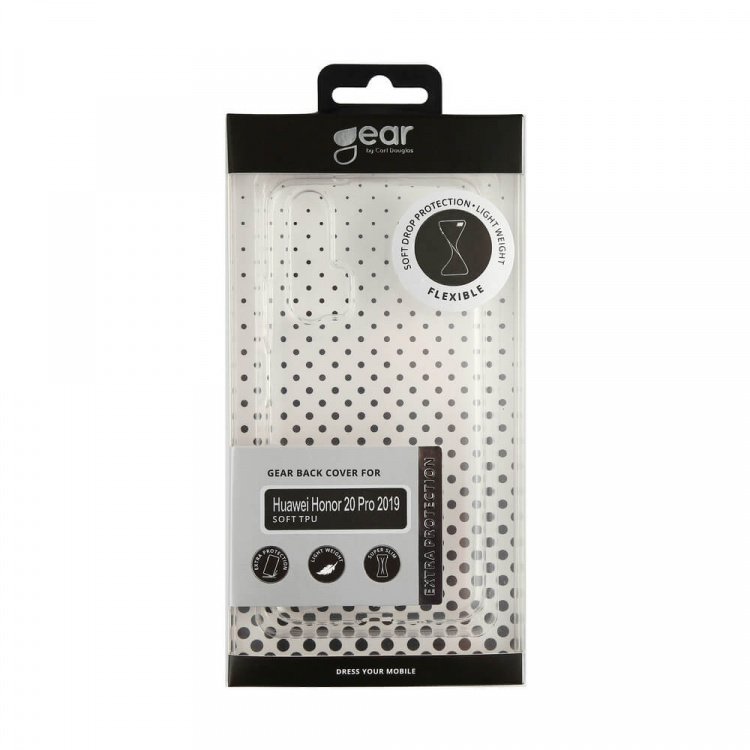 Gear Phone Case TPU Transparent - Huawei Honor 20 pro 2019 Gear Phone Case TPU Transparent - Huawei Honor 20 pro 2019