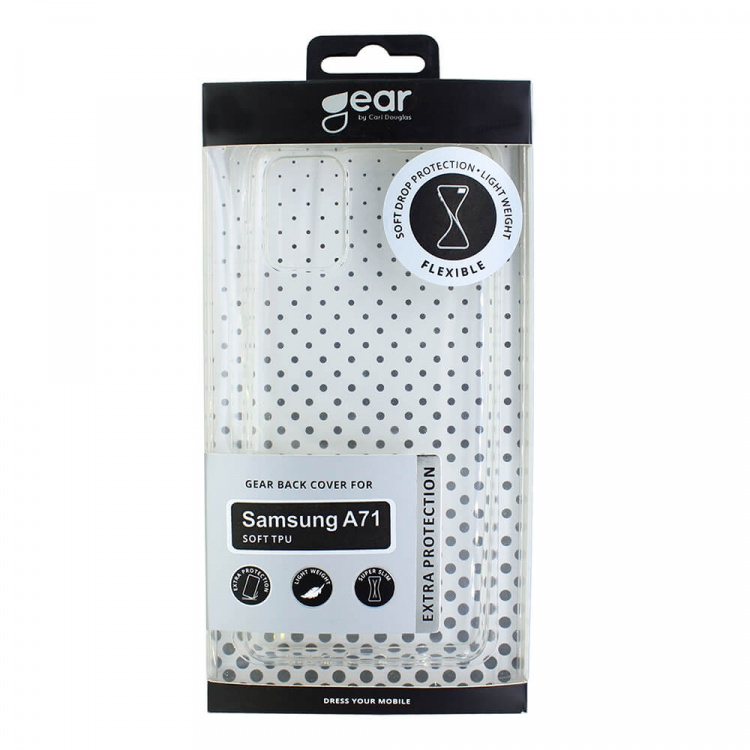 Gear Phone Case TPU Transparent - Samsung A71