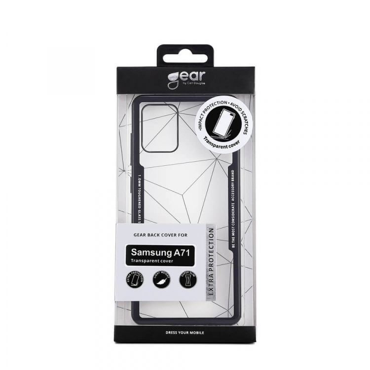 Gear Phone Case Tempered Glass - Samsung A71 Gear Phone Case Tempered Glass - Samsung A71