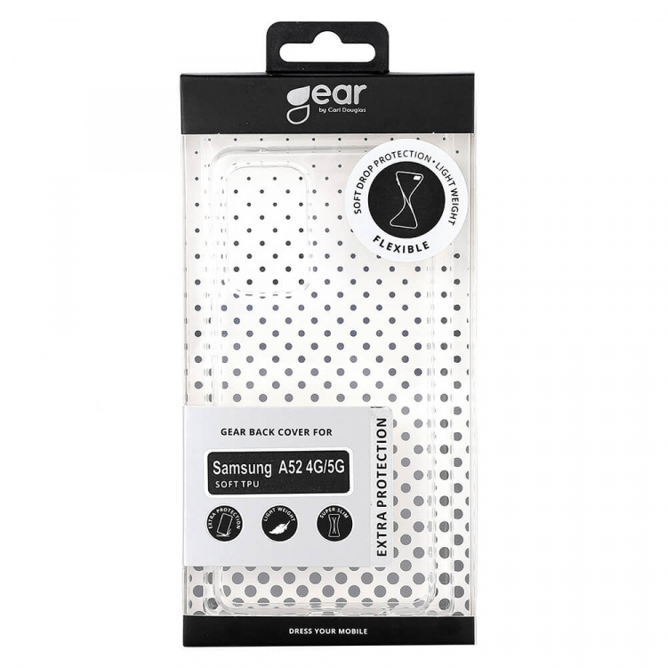 Gear Phone Case TPU Transparent - Samsung A52 4G/5G