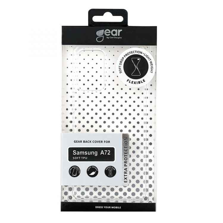 Gear Phone Case TPU Transparent - Samsung A72