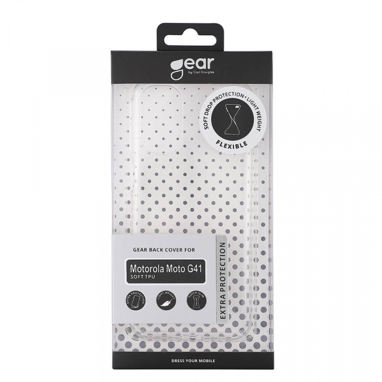 Gear Phone Case TPU Transparent - Motorola Moto G41