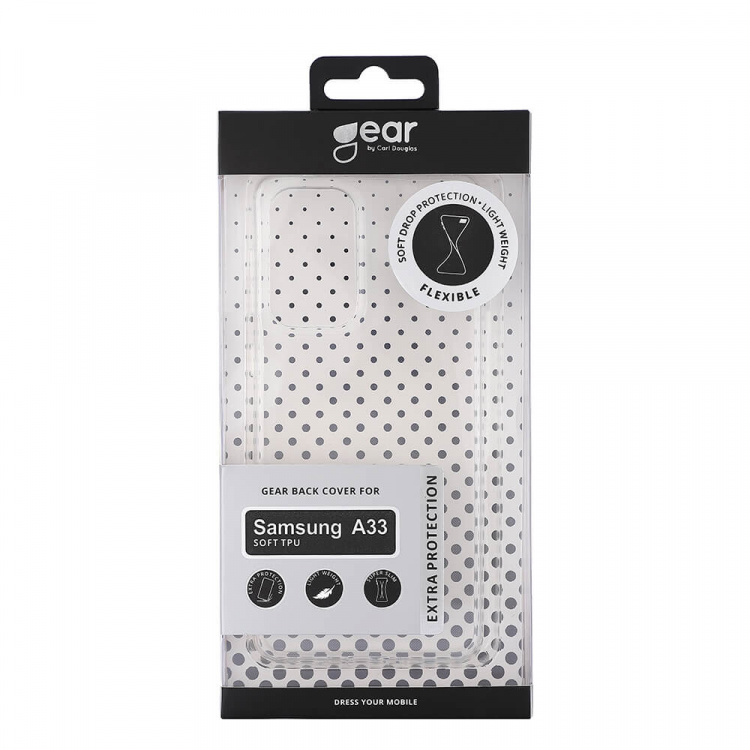 Gear Phone Case TPU Transparent - Samsung A33