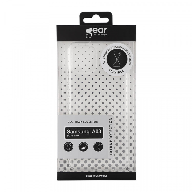 Gear Phone Case TPU Transparent - Samsung A03