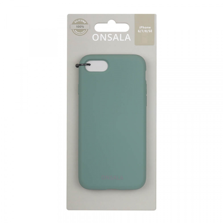 Onsala Phone Case Silicone Pine Green - iPhone 6/7/8/SE Onsala Phone Case Silicone Pine Green - iPhone 6/7/8/SE