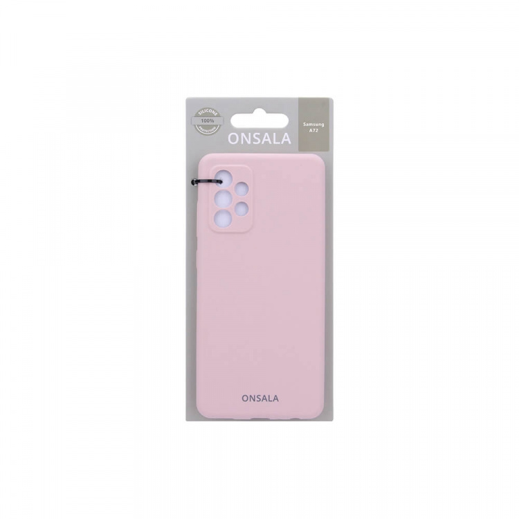 Onsala Phone Case Silicone Sand Pink - Samsung A72 Onsala Phone Case Silicone Sand Pink - Samsung A72