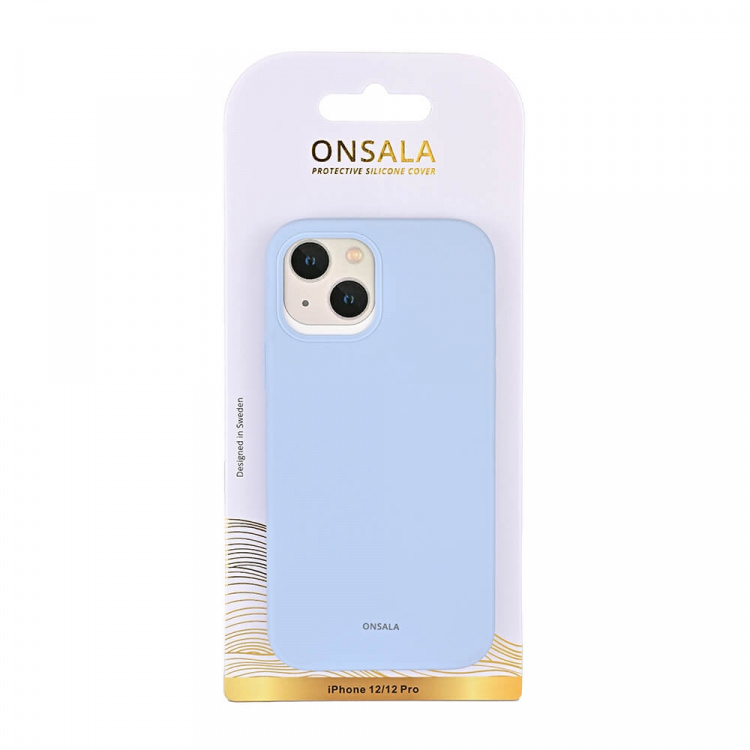 Onsala Phone Case Silicone Light Blue - iPhone 12 / 12 Pro Onsala Phone Case Silicone Light Blue - iPhone 12 / 12 Pro
