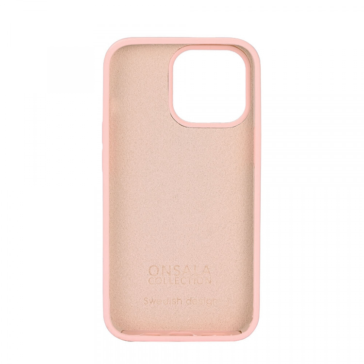 Onsala Phone Case Silicone Chalk Pink - iPhone 13 Pro Onsala Phone Case Silicone Chalk Pink - iPhone 13 Pro