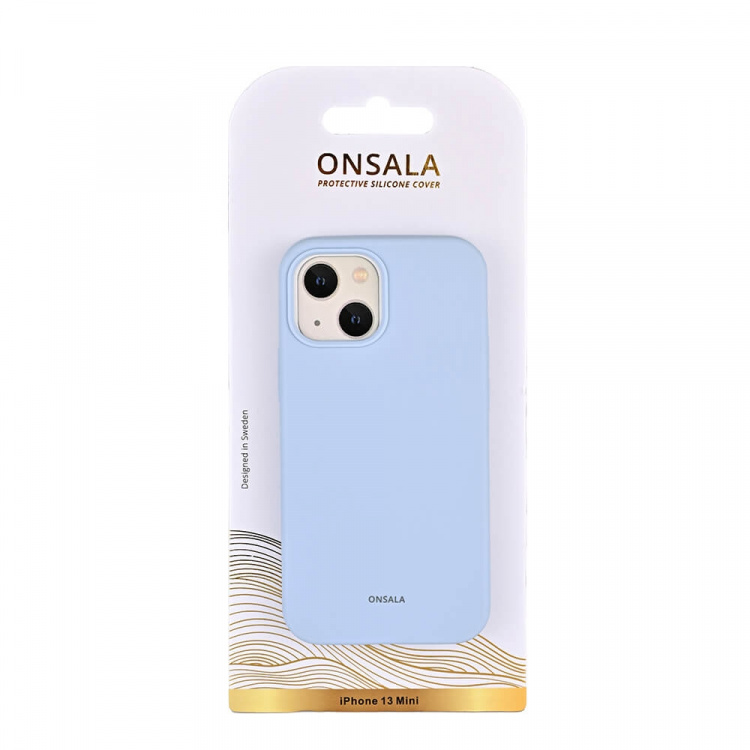Onsala Phone Case Silicone Light Blue - iPhone 13 Mini Onsala Phone Case Silicone Light Blue - iPhone 13 Mini