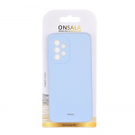 Onsala Phone Case Silicone Light Blue - Samsung A03