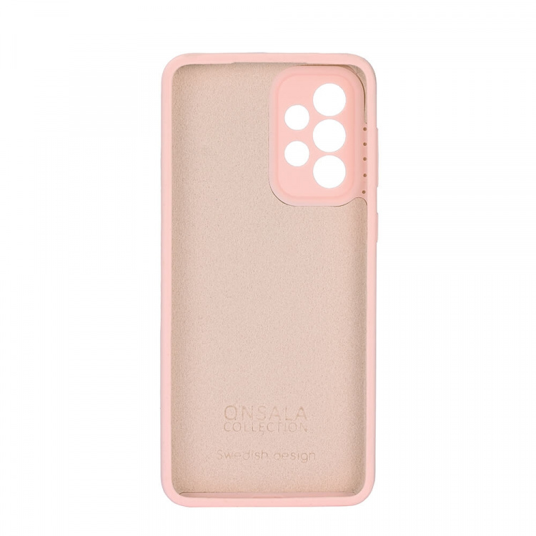 Onsala Phone Case Silicone Chalk Pink - Samsung A03