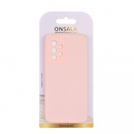 Onsala Phone Case Silicone Chalk Pink - Samsung A03