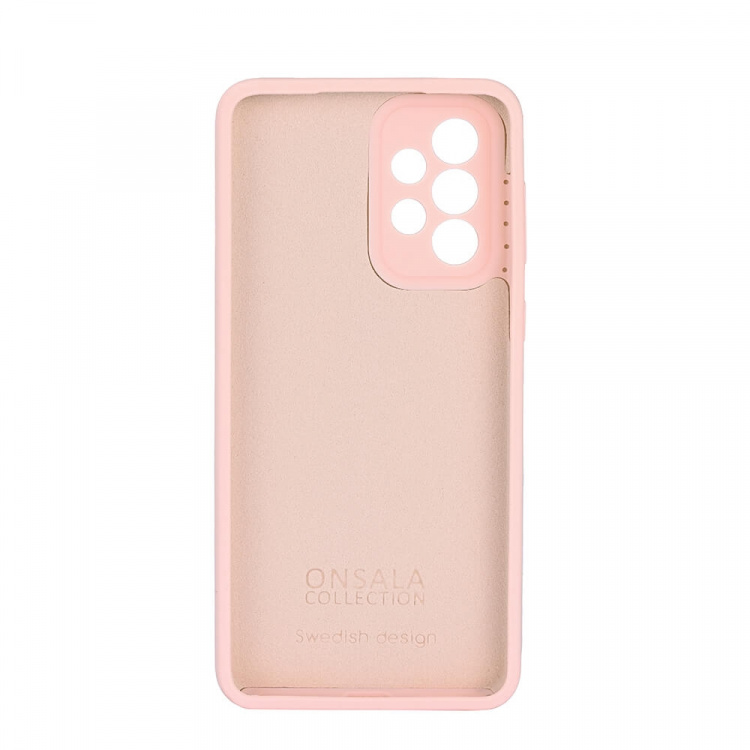 Onsala Phone Case Silicone Chalk Pink - Samsung A33