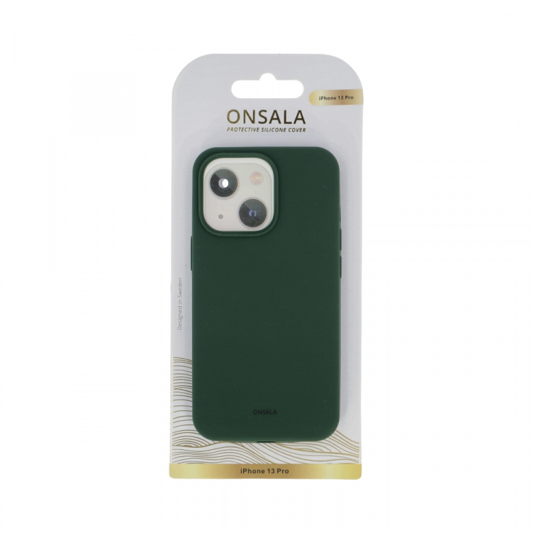 Onsala Phone Case Silicone Olive Green - iPhone 13 Pro Onsala Phone Case Silicone Olive Green - iPhone 13 Pro