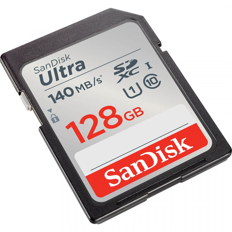 SanDisk Memory card SDXC Ultra 128GB 140MB/s SanDisk Memory card SDXC Ultra 128GB 140MB/s