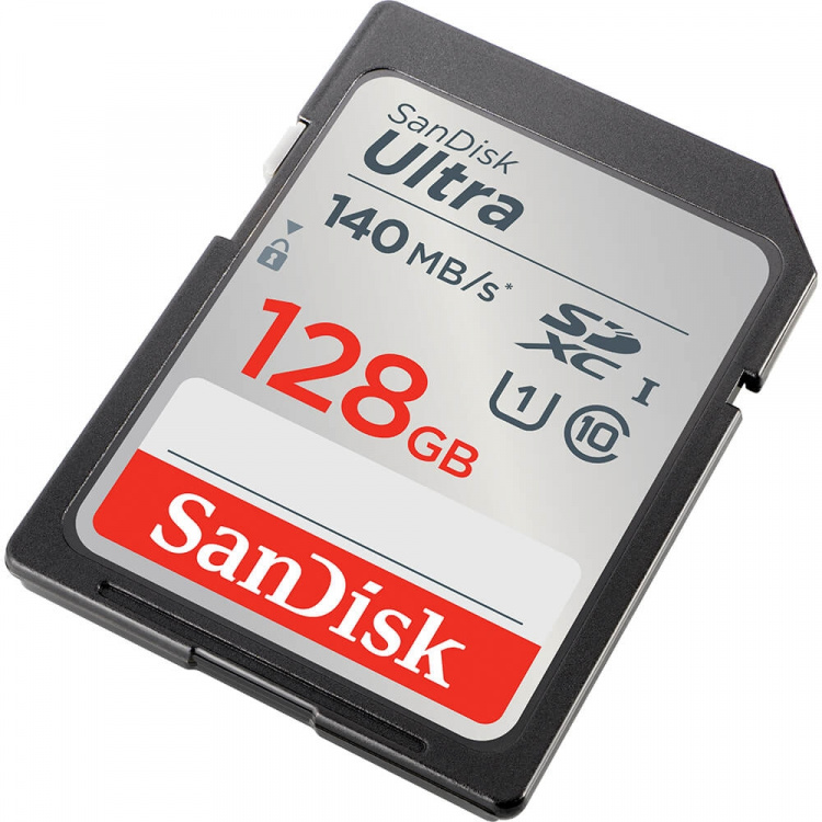 SanDisk Memory card SDXC Ultra 128GB 140MB/s SanDisk Memory card SDXC Ultra 128GB 140MB/s