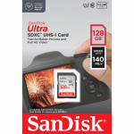 SanDisk Memory card SDXC Ultra 128GB 140MB/s SanDisk Memory card SDXC Ultra 128GB 140MB/s