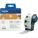 Brother Labels DK11221 23x23mm Black on White Brother Labels DK11221 23x23mm Black on White
