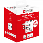 SKROSS World Adapter PRO, 3-polig  SKROSS World Adapter PRO, 3-polig