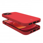 Celly Cromo Soft rubber case iPhone 14 Pro, Röd