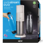 SodaStream Kolsyremaskin DUO White inkl. 1x Glasflaska & 1x Plastflaska