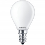 Philips LED E14 Klot 3,4W (40W) Frost Dim WarmGl 470 Philips LED E14 Klot 3,4W (40W) Frost Dim WarmGl 470