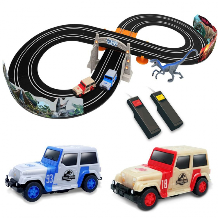 Jurassic World Dinosaur Chase Race Track