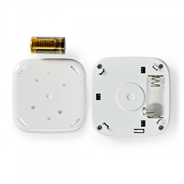 Nedis SmartLife Smoke Detector | Wi-Fi | Battery Powered | Sensor life cycle: 10 year | EN 14604 | Max. battery life: 24 Months | 85 dB | White | 1 pcs Nedis SmartLife Smoke Detector | Wi-Fi | Battery Powered | Sensor life cycle: 10 year | EN 14604 | Max. battery life: 24 Months | 85 dB | White | 1 pcs