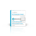Nedis SmartLife Smoke Detector | Wi-Fi | Battery Powered | Sensor life cycle: 10 year | EN 14604 | Max. battery life: 24 Months | 85 dB | White | 1 pcs Nedis SmartLife Smoke Detector | Wi-Fi | Battery Powered | Sensor life cycle: 10 year | EN 14604 | Max. battery life: 24 Months | 85 dB | White | 1 pcs