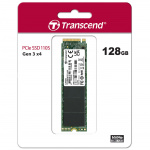 Transcend PCIe M.2 SSD Gen3 x4 NVMe 128Gb (R1500/W550) Transcend PCIe M.2 SSD Gen3 x4 NVMe 128Gb (R1500/W550)